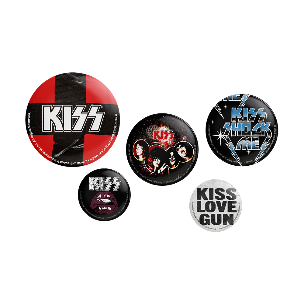 메인부스 X KISS 핀 뱃지(MAINBOOTH X KISS Pin Badge) - 4