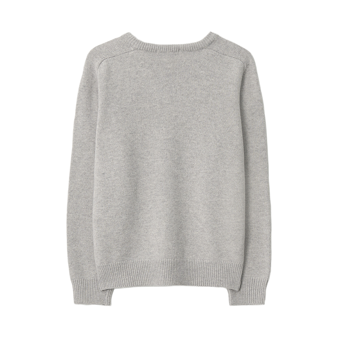 플로즈룸 파인 울 브이넥 니트 그레이(Flawsroom Fine Wool V Neck Knit Grey) - 2