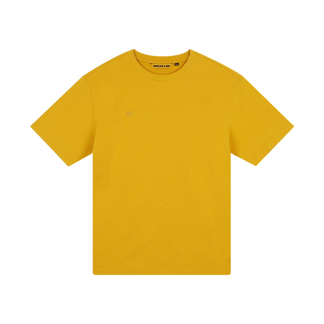 윌비랩 빈티지 그래픽 반팔 티셔츠 머스타드(WILLBE LAB Vintage Graphic Short-Sleeved T-shirt Mustard) - 2