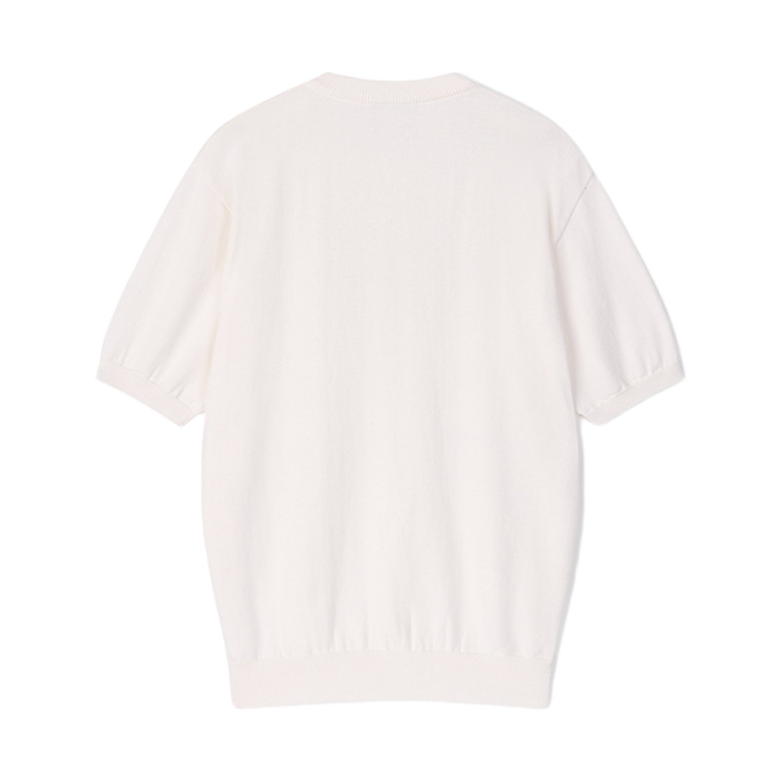 플로즈룸 헨리넥 코튼 니트 아이보리(Flawsroom Henleyneck Cotton Knit Ivory) - 2