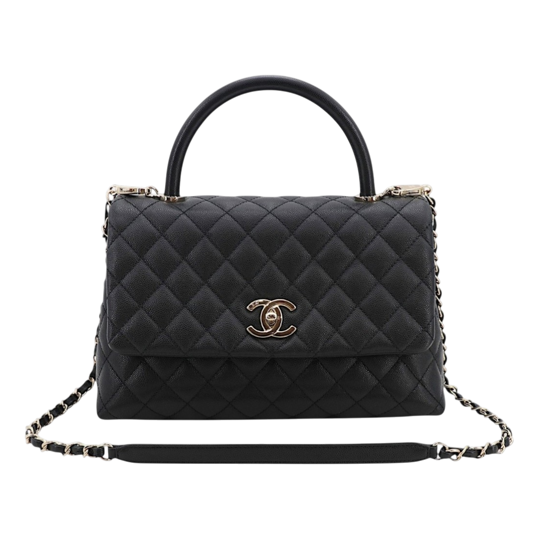 IT3JKNOA35FL Chanel Coco Handle Medium Bag 31