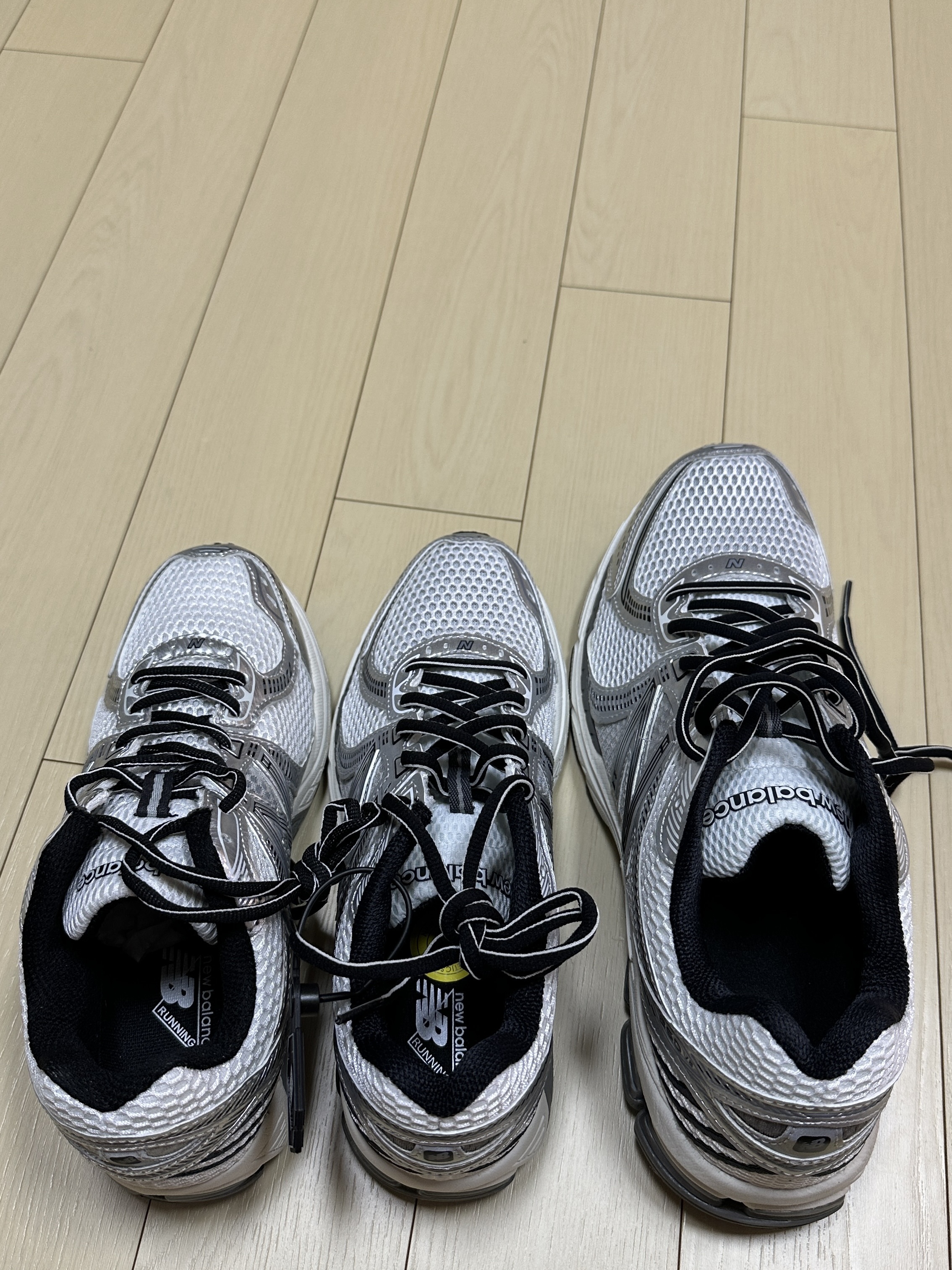New Balance 860v2 Optic White 착용 스타일 - 5