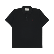 AMI de Coeur Polo Shirt Black