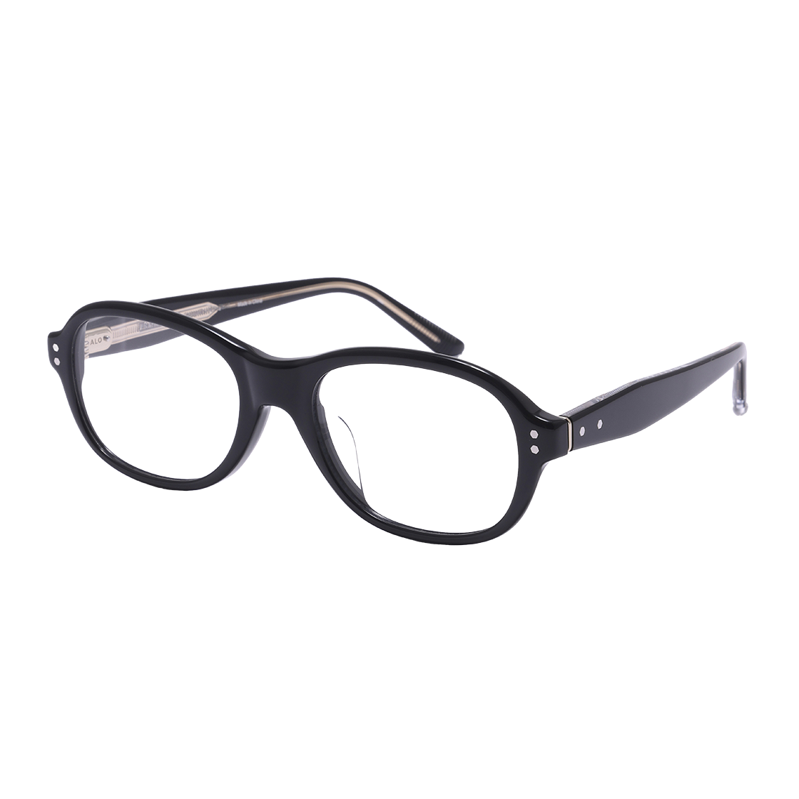 알로아이웨어 [FRAME BLACK] FBG7602 0920G 아세테이트 블랙 안경테(ALO EYEWEAR [FRAME BLACK] FBG7602 0920G acetate black eyeglass frame) - 2