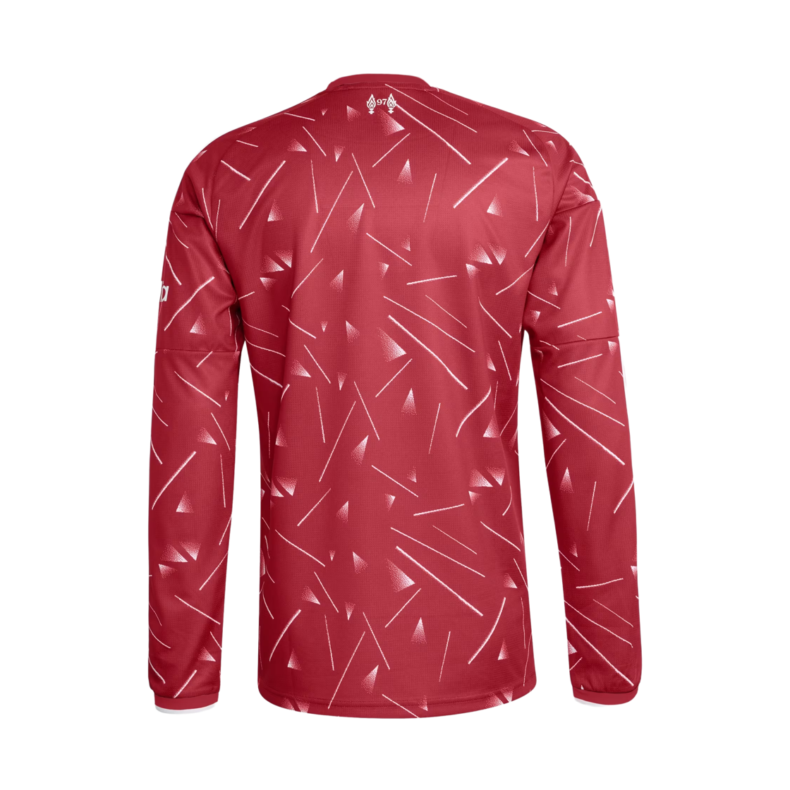 아디다스 리버풀 FC 2026/27 홈 롱슬리브 저지 액티브 마룬 - KR 사이즈 (논 마킹 버전)(Adidas Liverpool FC 2026/27 Home Long Sleeve Jersey Active Maroon - KR Sizing (Non Marking Ver.)) - 2