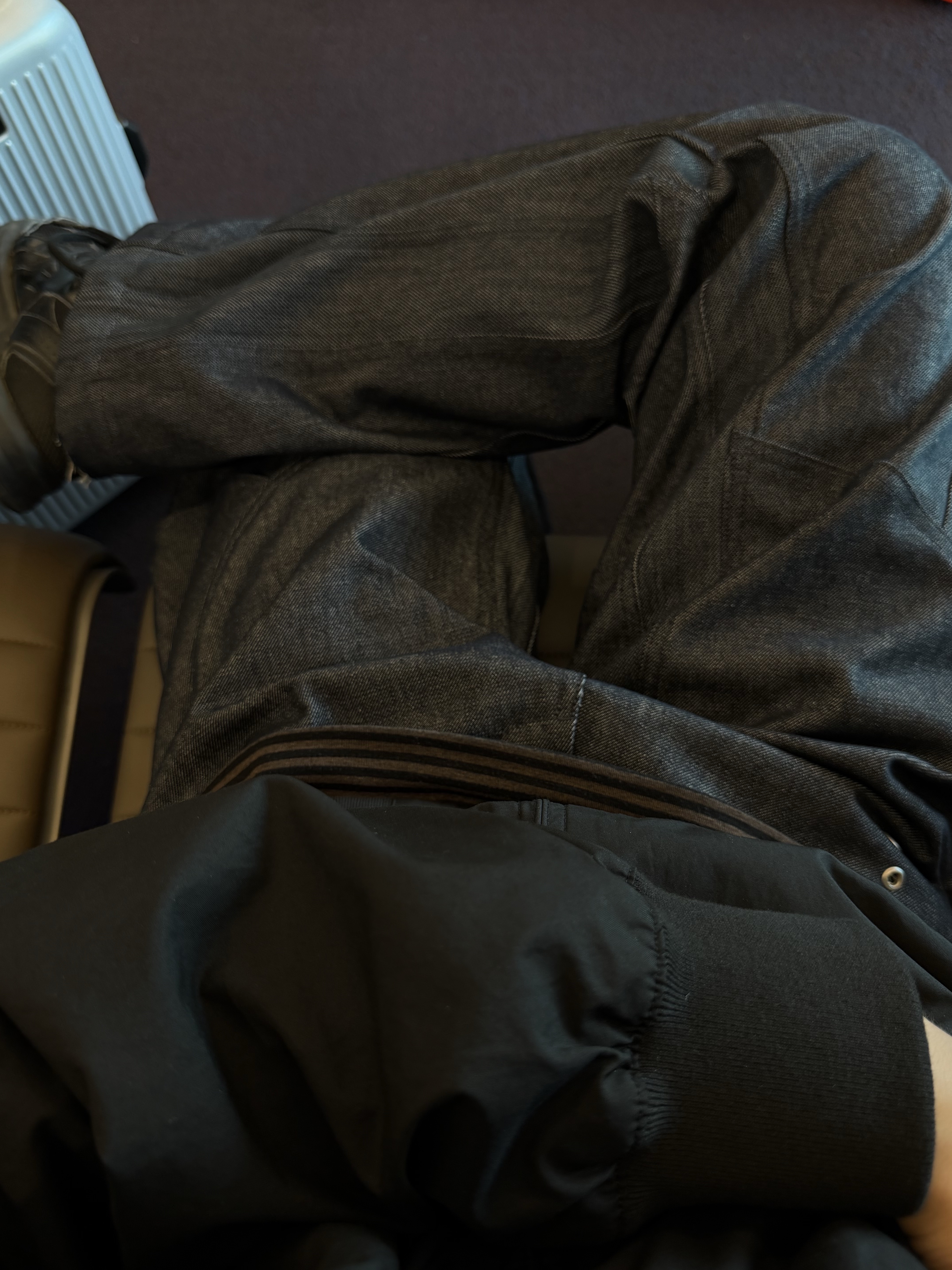 IGNOTA Core:14 Shell Cargo Pants Indigo 착용 스타일 - 3