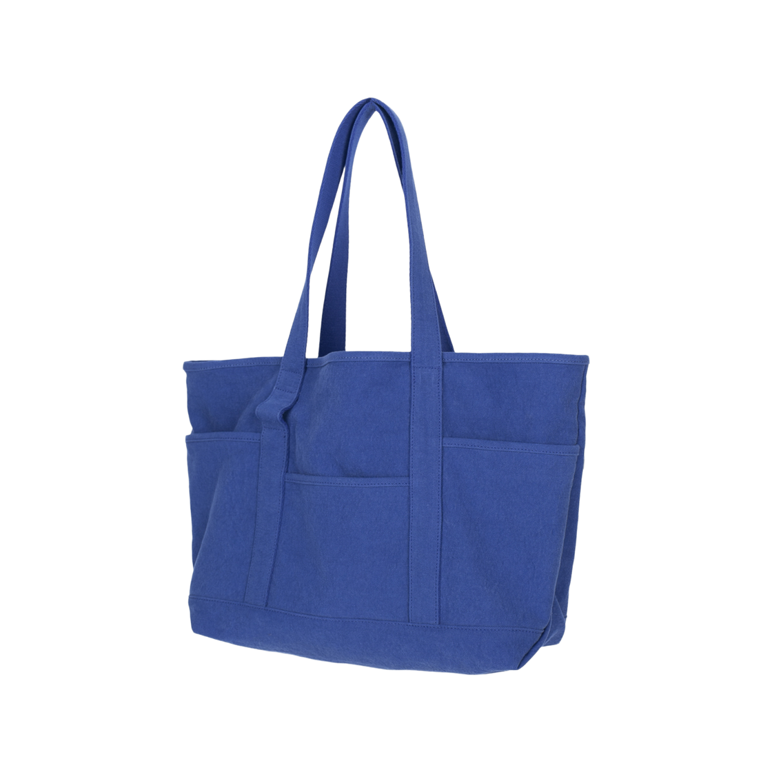 마지언타이틀 캔버스 카페토트 02 블루(MAZIUNTITLED Canvas Cafe Tote 02 Blue) - 1