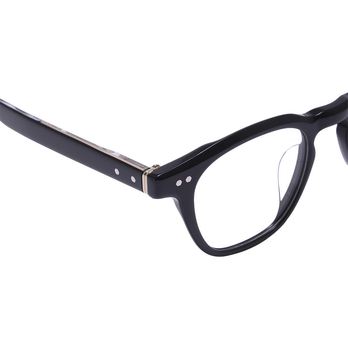 알로아이웨어 [FRAME BLACK] FBG7404 0920G 아세테이트 블랙 안경테(ALO EYEWEAR [FRAME BLACK] FBG7404 0920G acetate black eyeglass frame) - 4