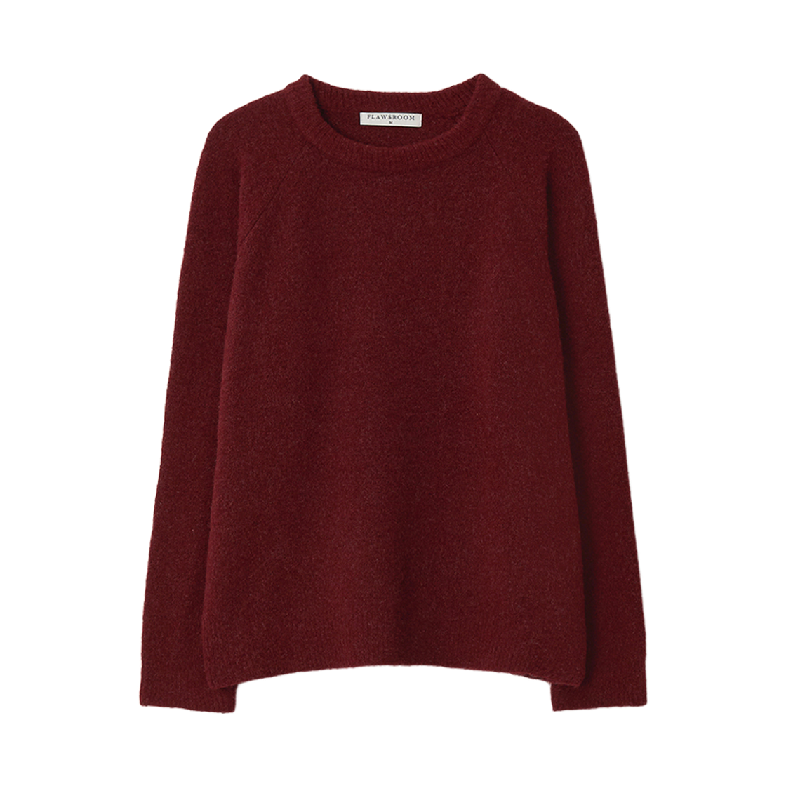FL2533 Flawsroom Soft Hairly Knit Burgundy