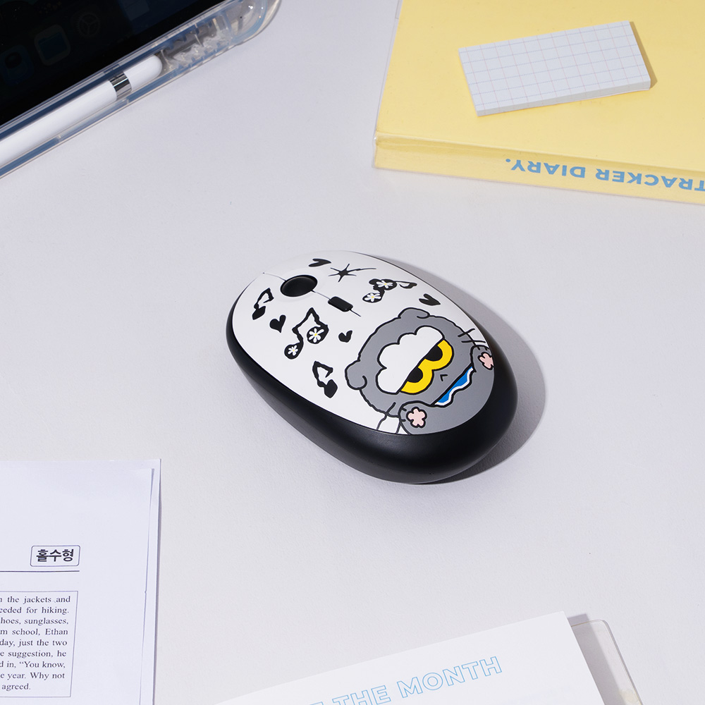 로이체 조앤프렌즈 멀티페어링 저소음 블루투스 무선 마우스(Royche Zo & Friends Multi-Pairing Silent Bluetooth Wireless Mouse) - 5