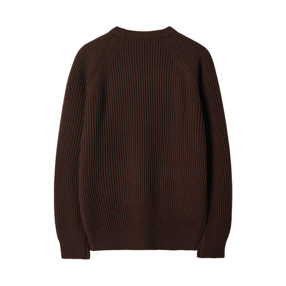 플로즈룸 에센셜 크롭 레글런 니트 브라운(Flawsroom Essential Crop Reglan Knit Brown) - 2