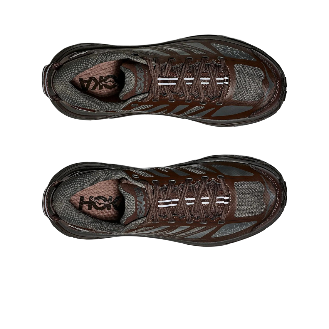 호카 마파테 스피드 2 아스팔트 그레이 월넛(Hoka Mafate Speed 2 Asphalt Grey Walnut) - 2