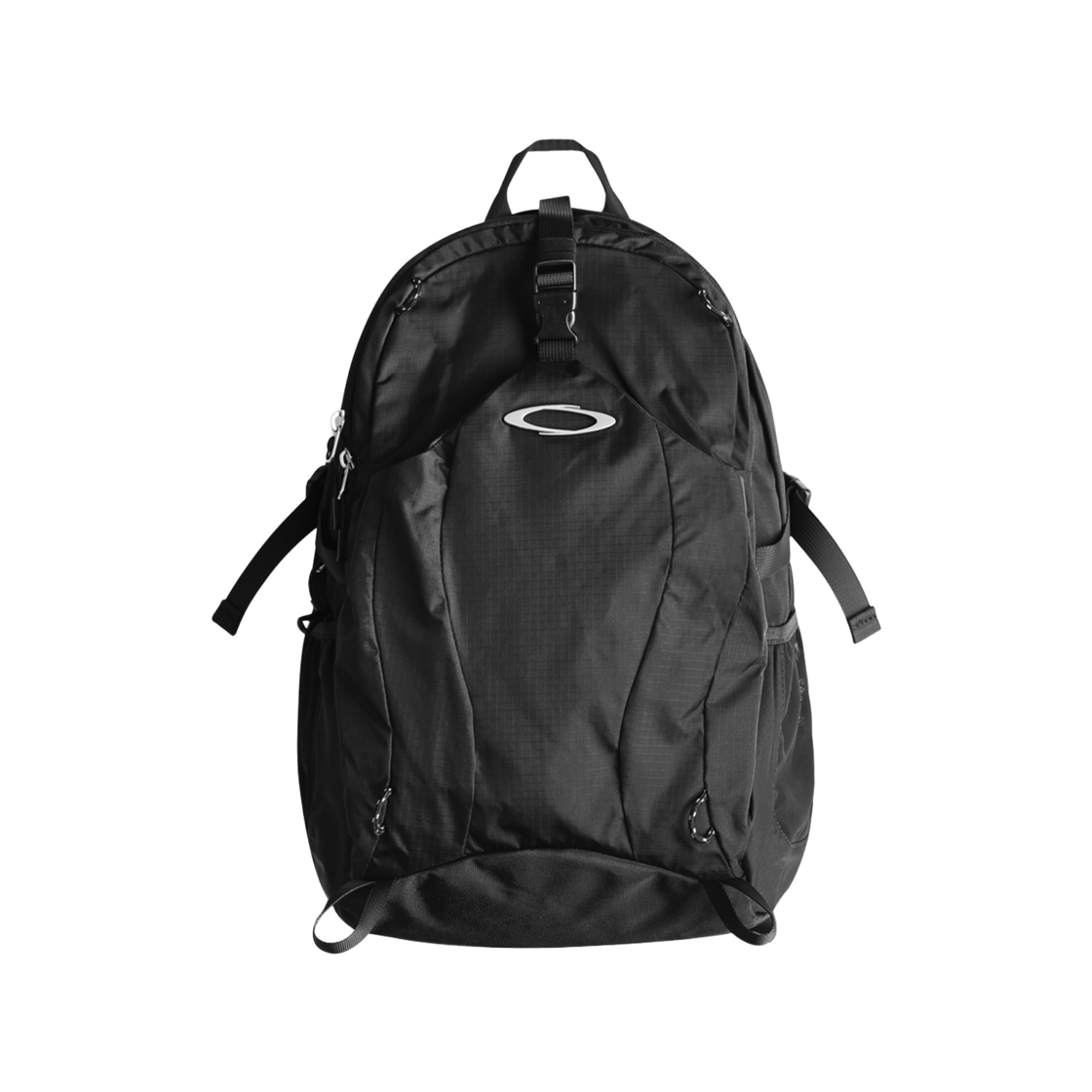 노이아고 나일론 더블 백팩 블랙(Noiago Nylon Double Backpack Black)