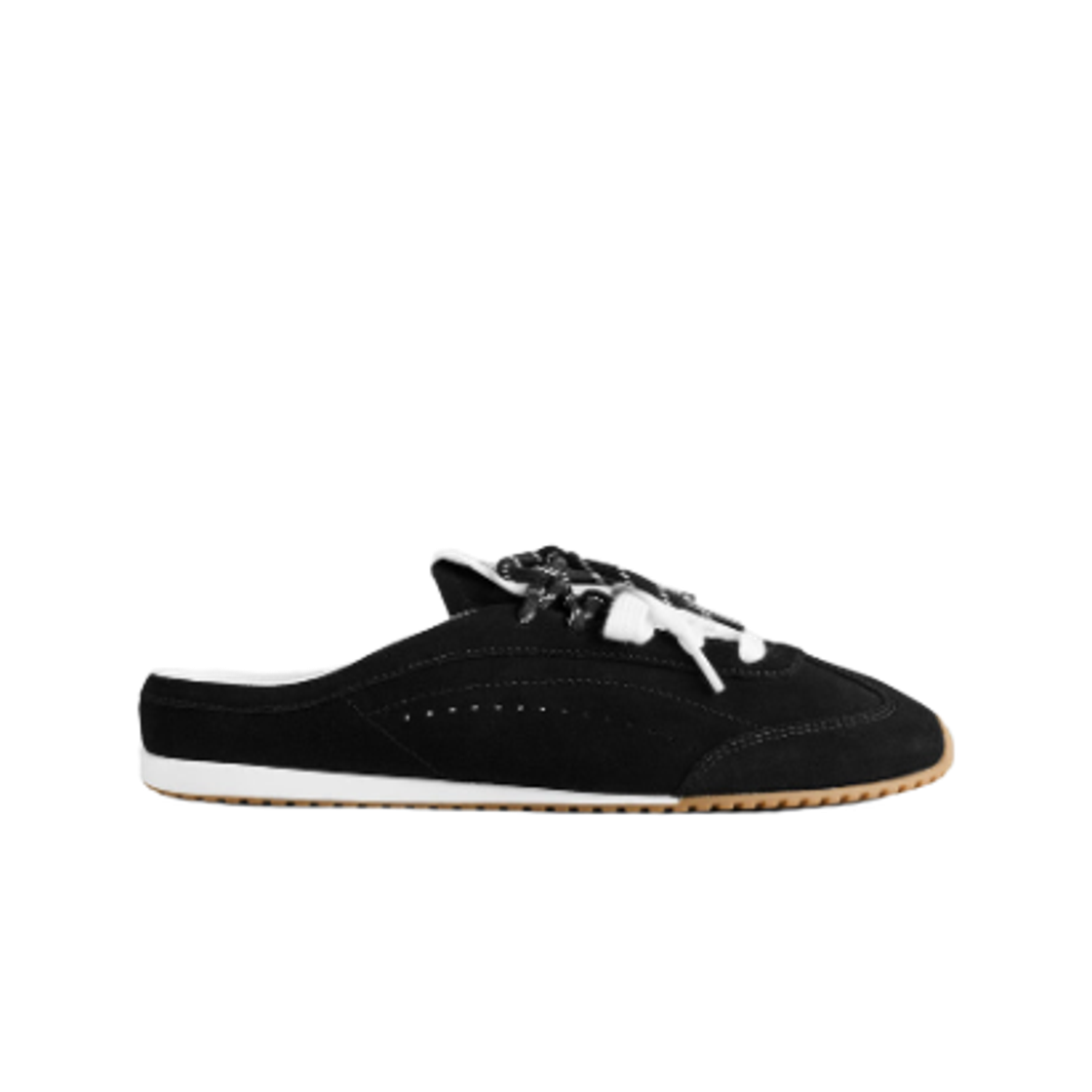 (W) 알로 요가 알로 선셋 스니커즈 뮬 블랙((W) Alo Yoga Alo Sunset Sneaker Mule Black)