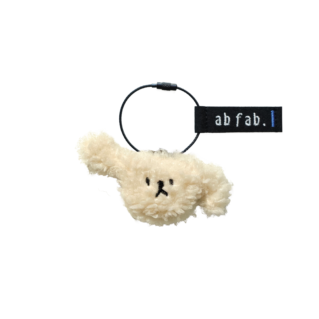 에이비페브 멈머 키링 크림 도그(ABFAB Mum-muh Key ring Cream dog)