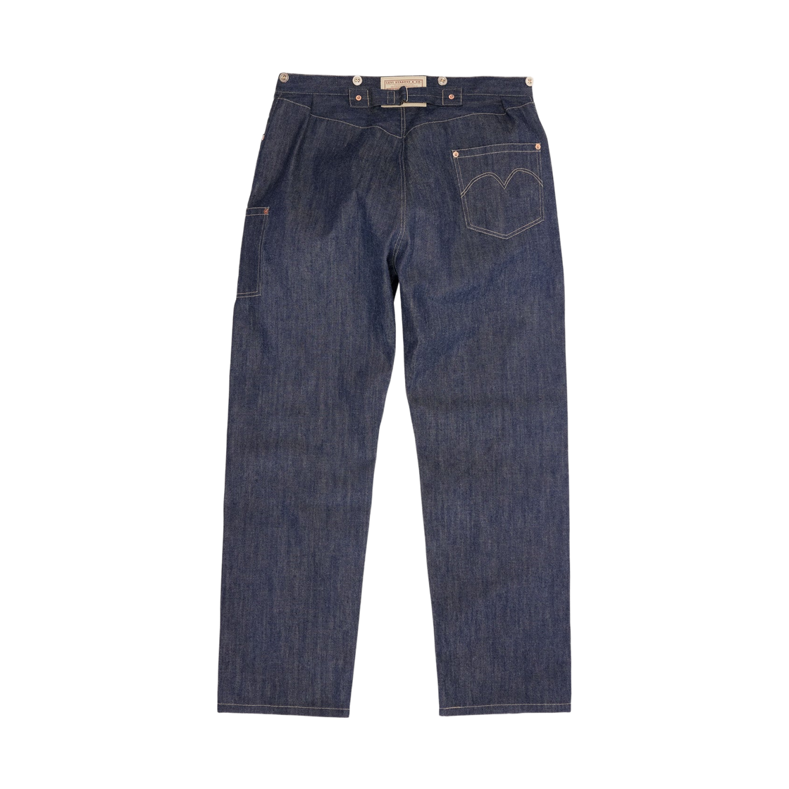 리바이스 LVC 1870s 네바다 오버롤 리지드 미디움 워시(Levi's LVC 1870s Nevada Overalls Rigid Midium Wash) - 2