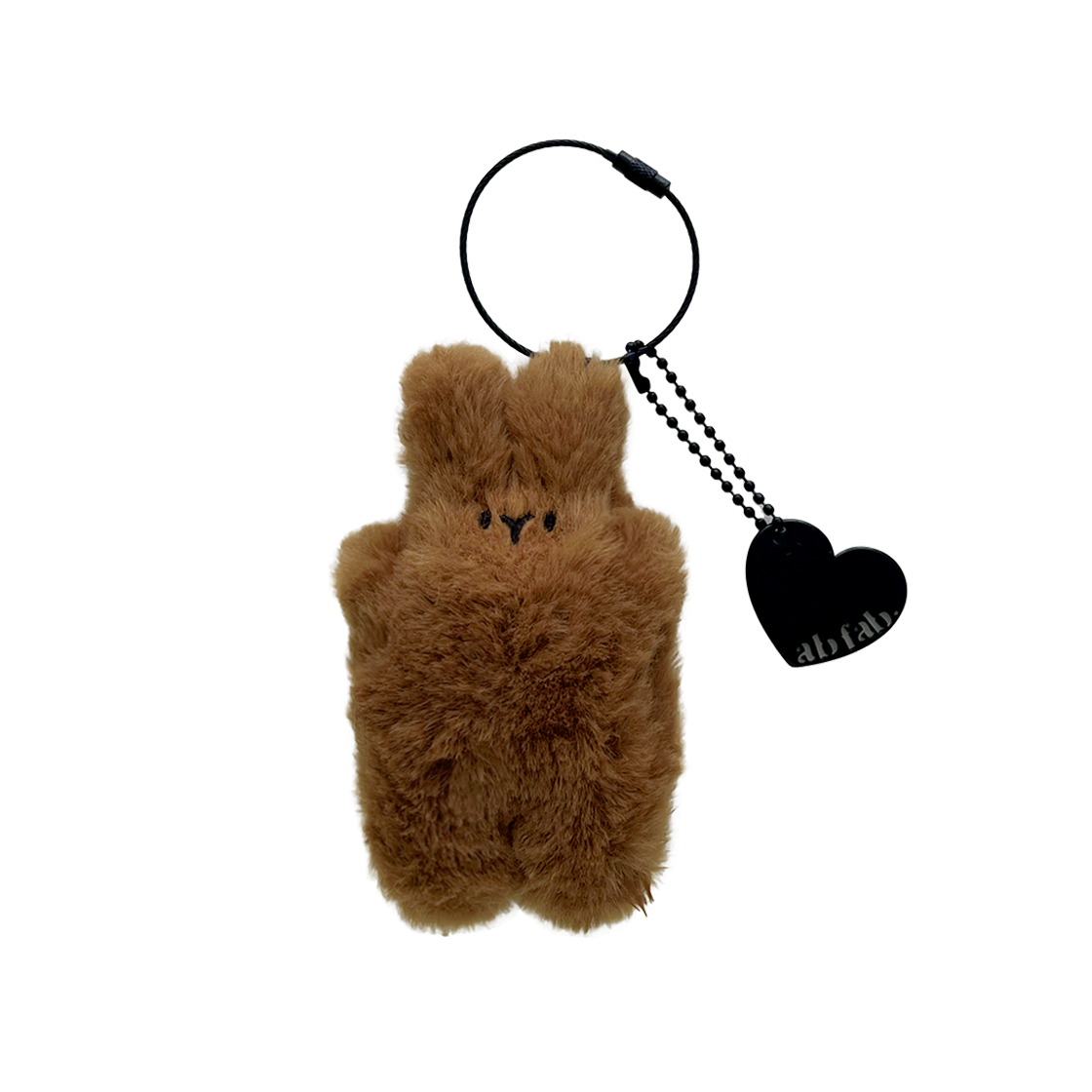 에이비페브 해피 버니 키링 초코(ABFAB happy Bunny Key ring Choco)