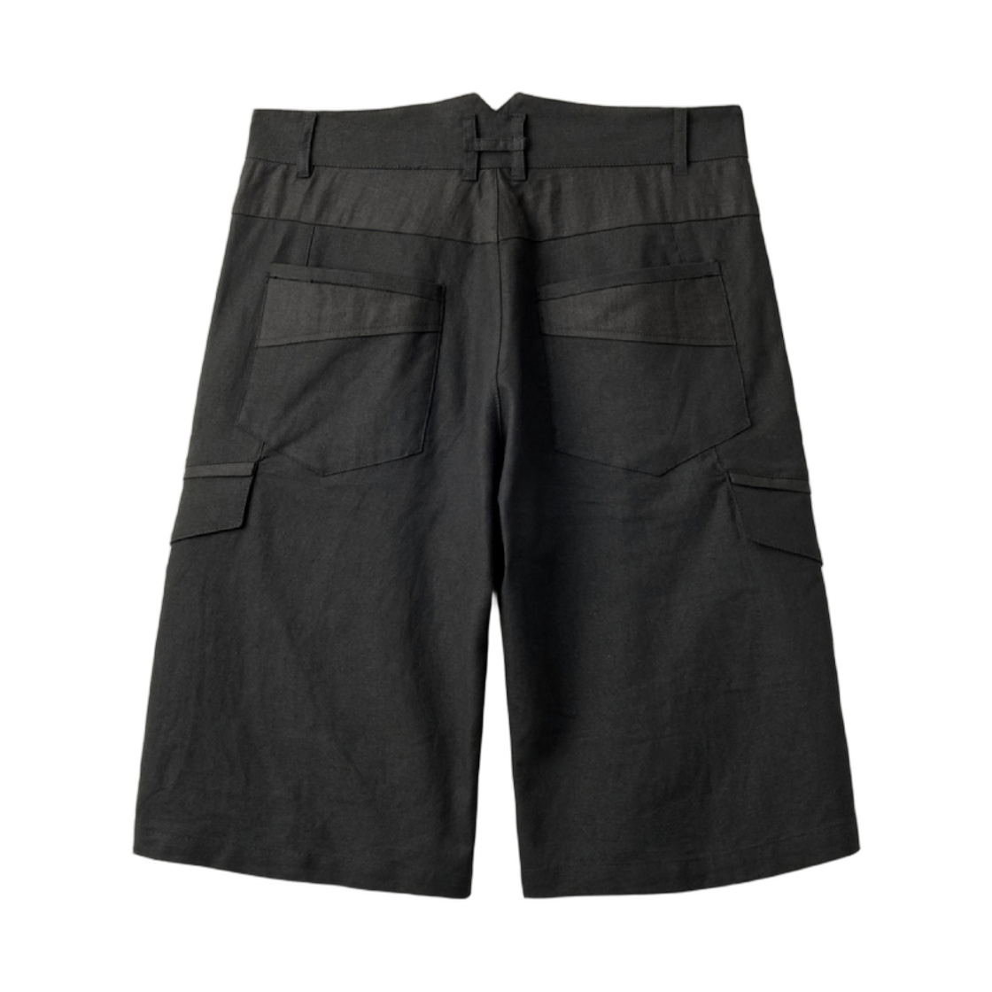해칭룸 플랩 쇼츠 블랙(Hatchingroom Flap Shorts Black) - 2
