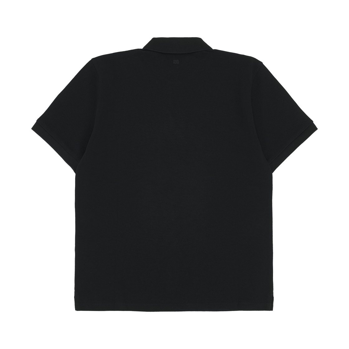 아미 스몰 하트 로고 폴로 셔츠 블랙(AMI de Coeur Polo Shirt Black) - 2