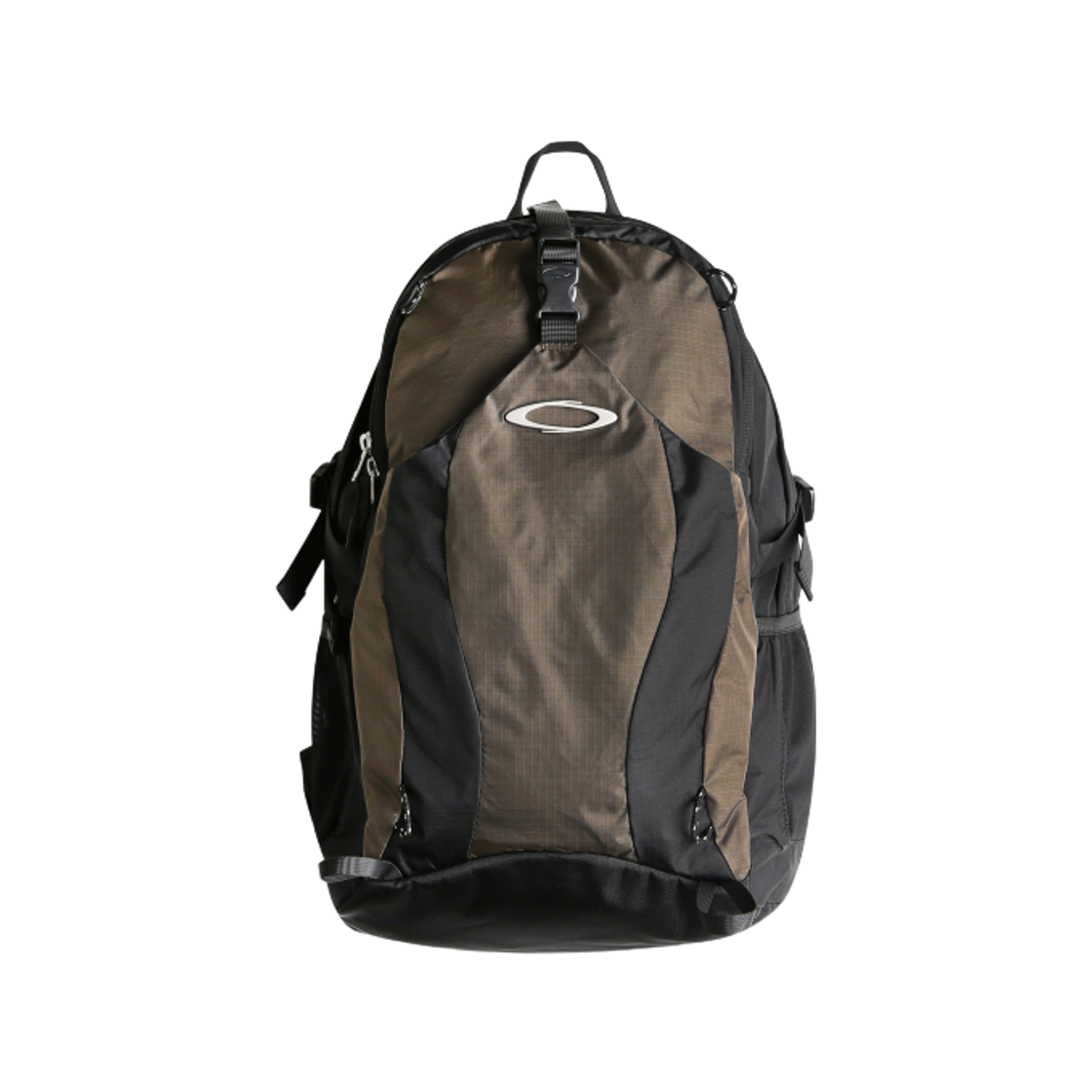 노이아고 나일론 더블 백팩 브라운(Noiago Nylon Double Backpack Brown)