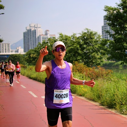 Ciele Athletics GOCap SC Comp WWM City Tokyo, Asics Metarun Singlet Edo Purple 착용 스타일 - 2