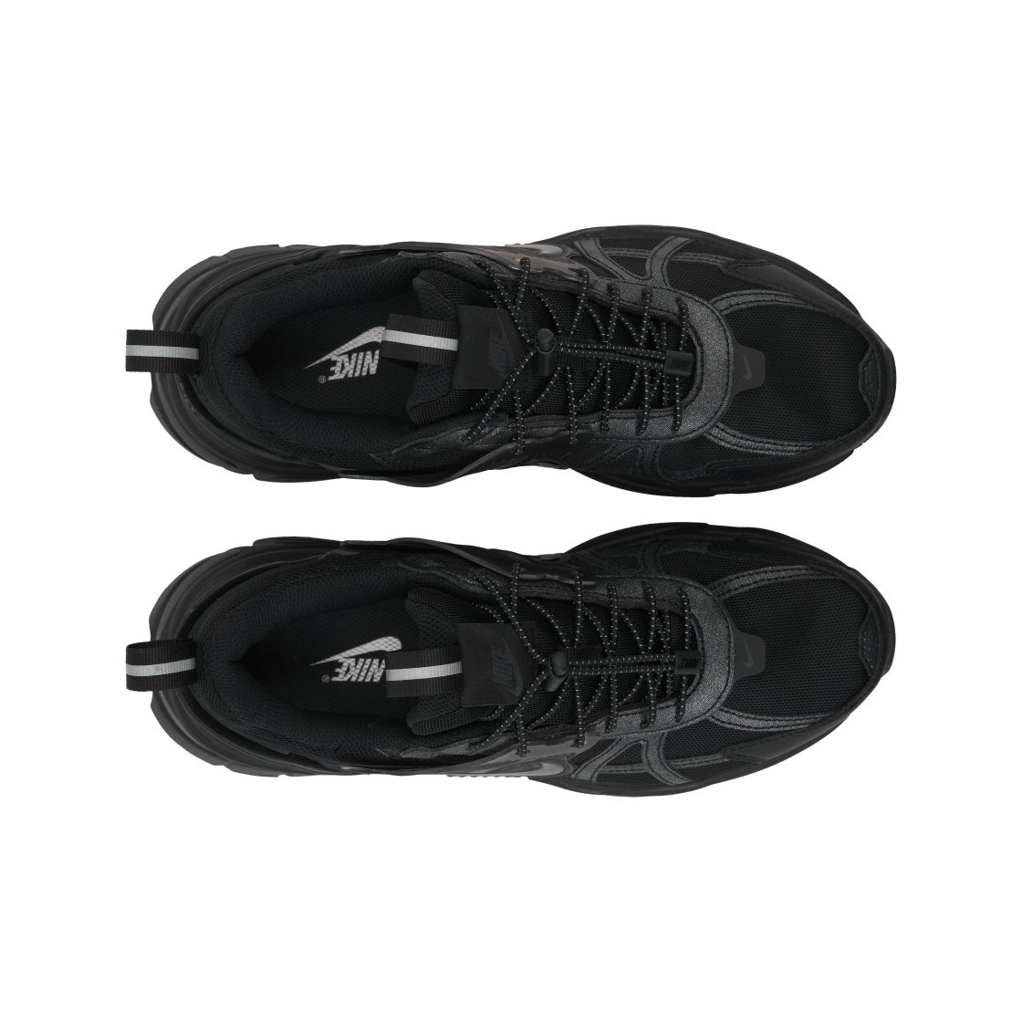 (W) 나이키 V2K 블랙 메탈릭 실버((W) Nike V2K Run Black Metallic Silver) - 5