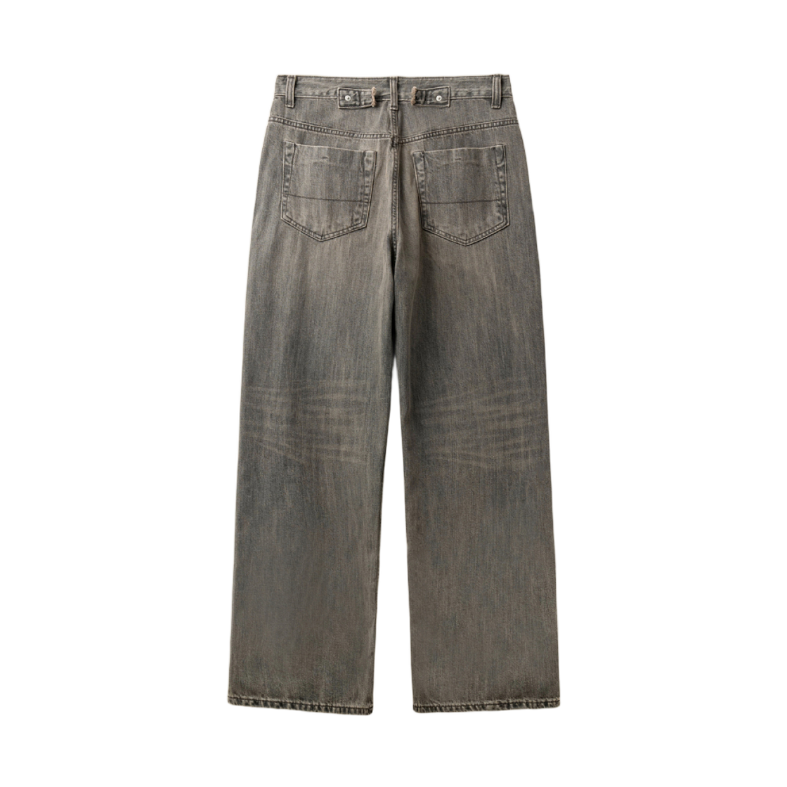 해칭룸 레귤러 셀비지 진 슬럽 빈티지 그레이(Hatchingroom Regular Selvedge Jeans Slub Vintage Grey) - 2