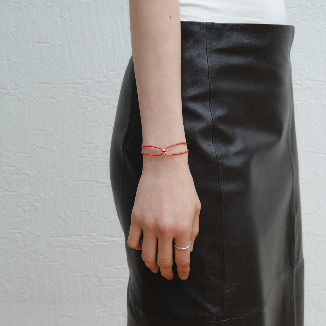 아포아 실버 트윈 팔찌(APOA Silver Twin Bracelet_6color) - 4