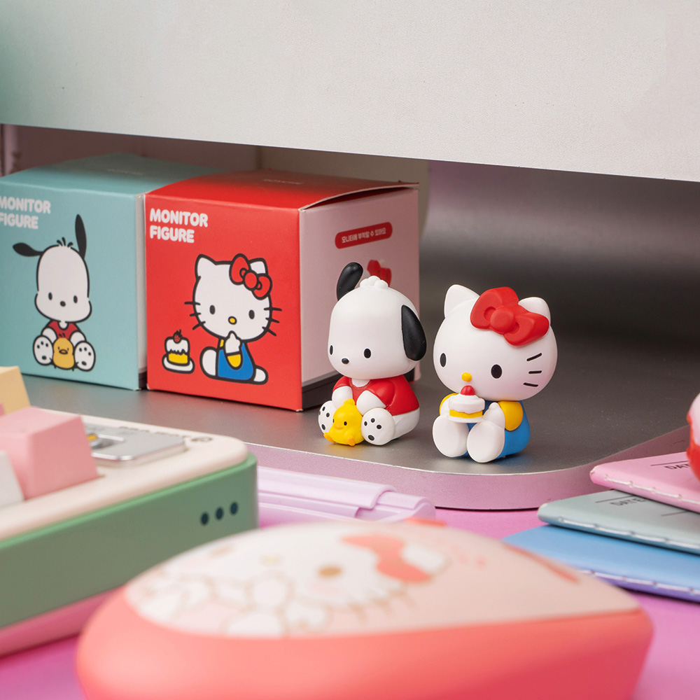 로이체 산리오 캐릭터즈 모니터 피규어 포차코 & 헬로키티(Royche Sanrio Characters Monitor Figure Pochacco & Hello Kitty) - 4