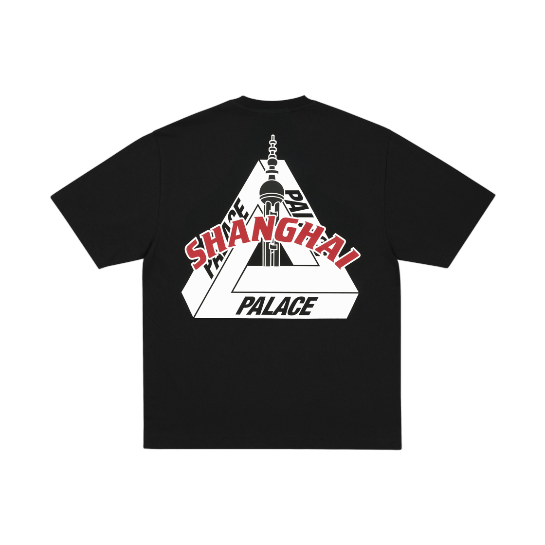- Palace Shanghai Tri Ferg T-Shirt Black - 26SS
