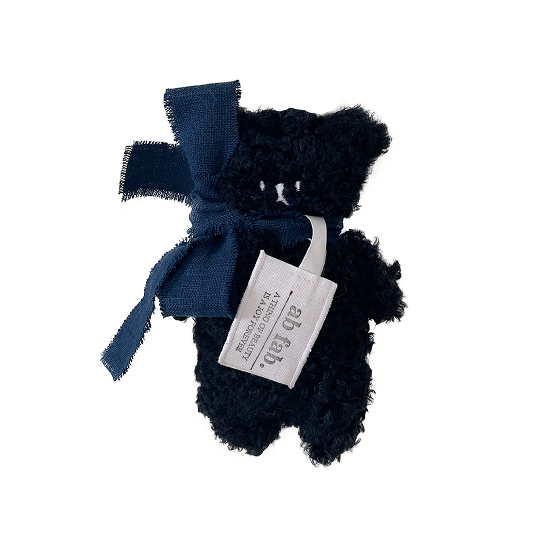 에이비페브 부 키링 블랙(ABFAB Black teddy Boo Key ring)