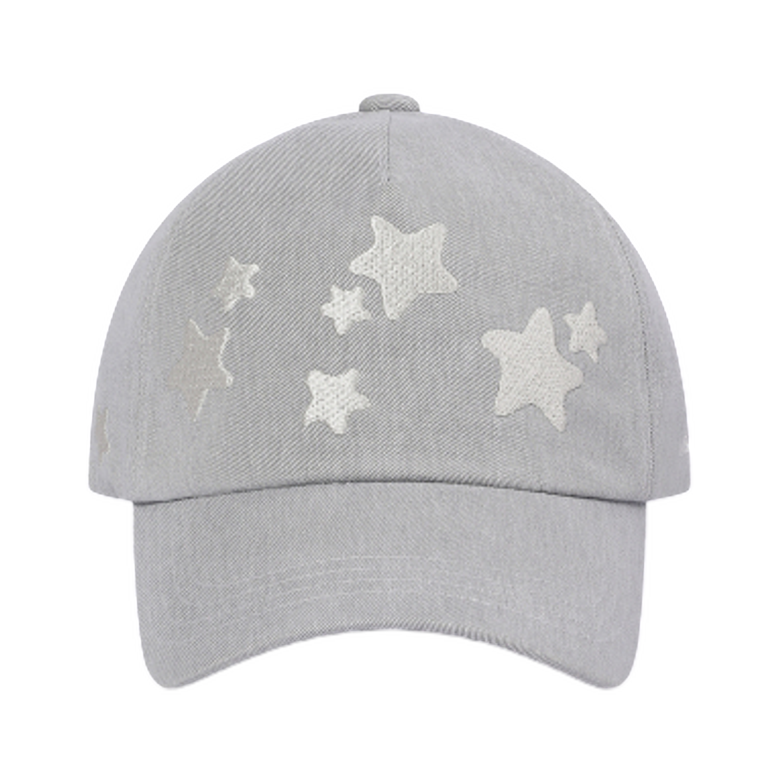 미세키서울 미드나잇 스타 로고 볼캡 그레이(Miseki Seoul Midnight Stars Logo Ball Cap Grey)