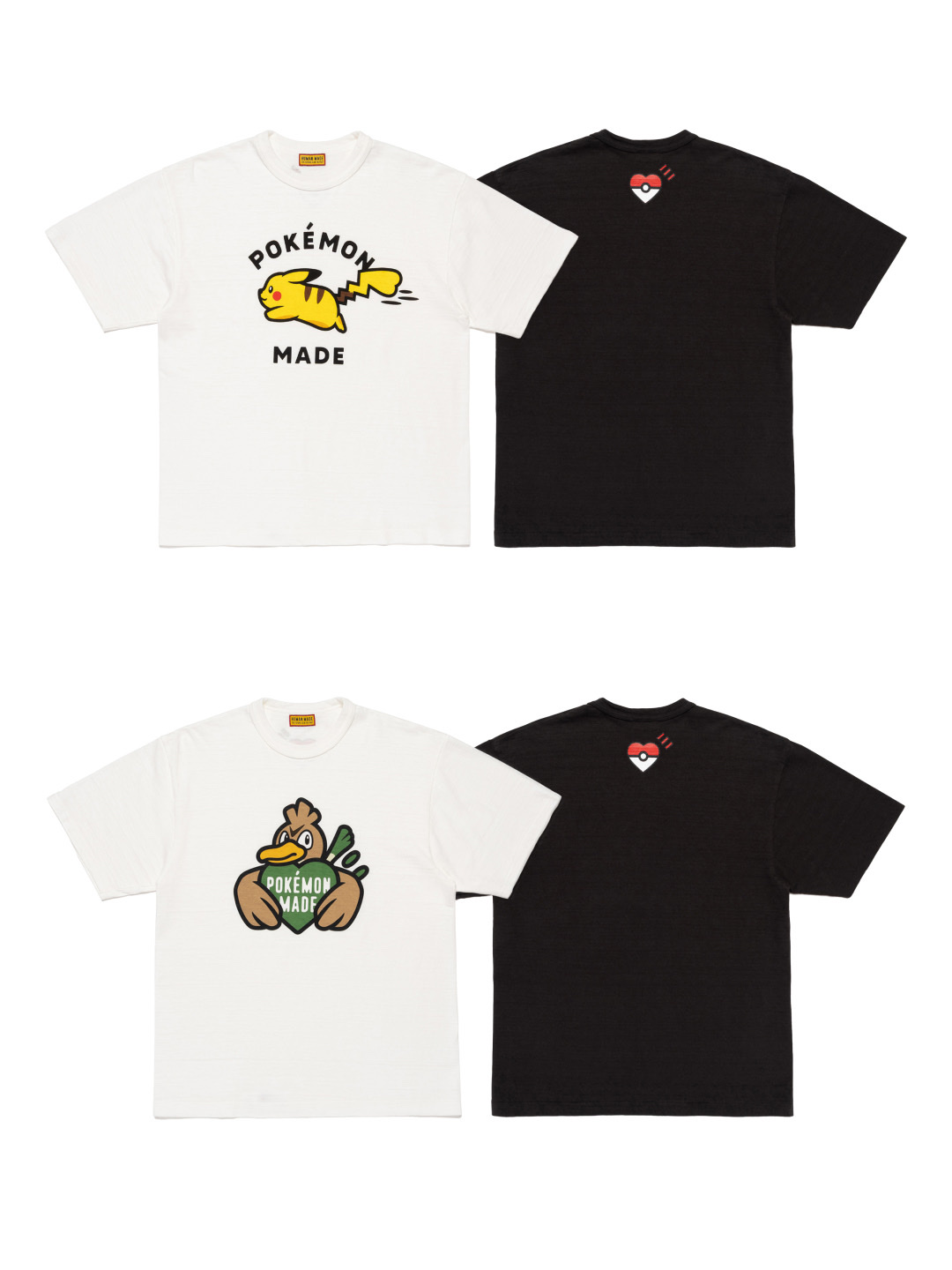 Human Made x Pokemon Made Utility Jacket Beige, Human Made x Pokemon Made Denim Jacket Indigo ์ฐฉ์ฉ ์คํ์ผ - 4
