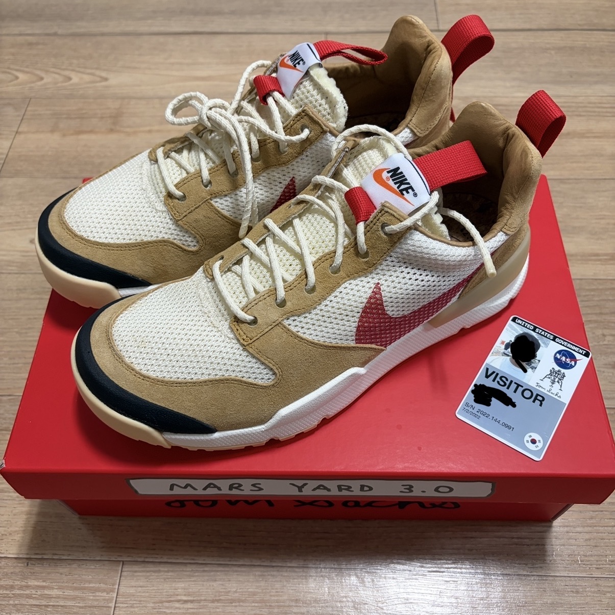 Nike x Tom Sachs Mars Yard Shoe 3.0 Space Camp 착용 스타일