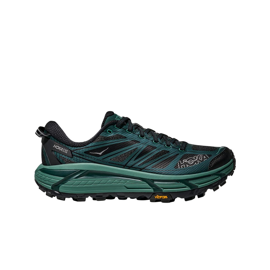 1126851-BBYL Hoka Mafate Speed 2 Black Bay Leaf