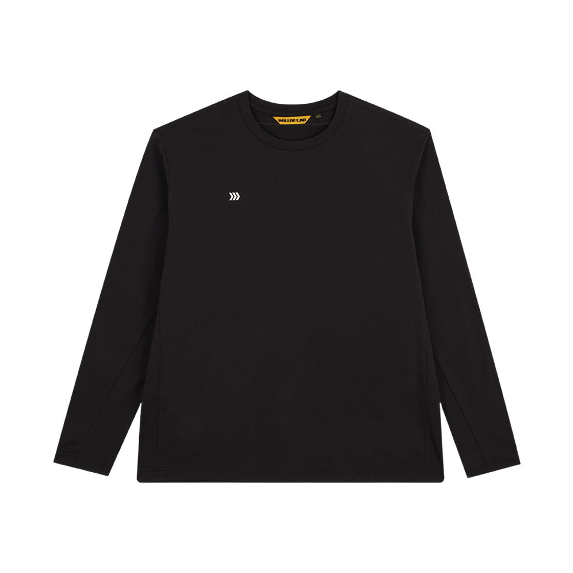 윌비랩 소로나 레터링 긴팔 티셔츠 블랙(WILLBE LAB Sorona Lettering Long-Sleeved T-shirt Black) - 2