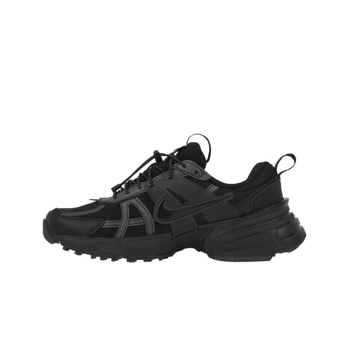 (W) 나이키 V2K 블랙 메탈릭 실버((W) Nike V2K Run Black Metallic Silver) - 3