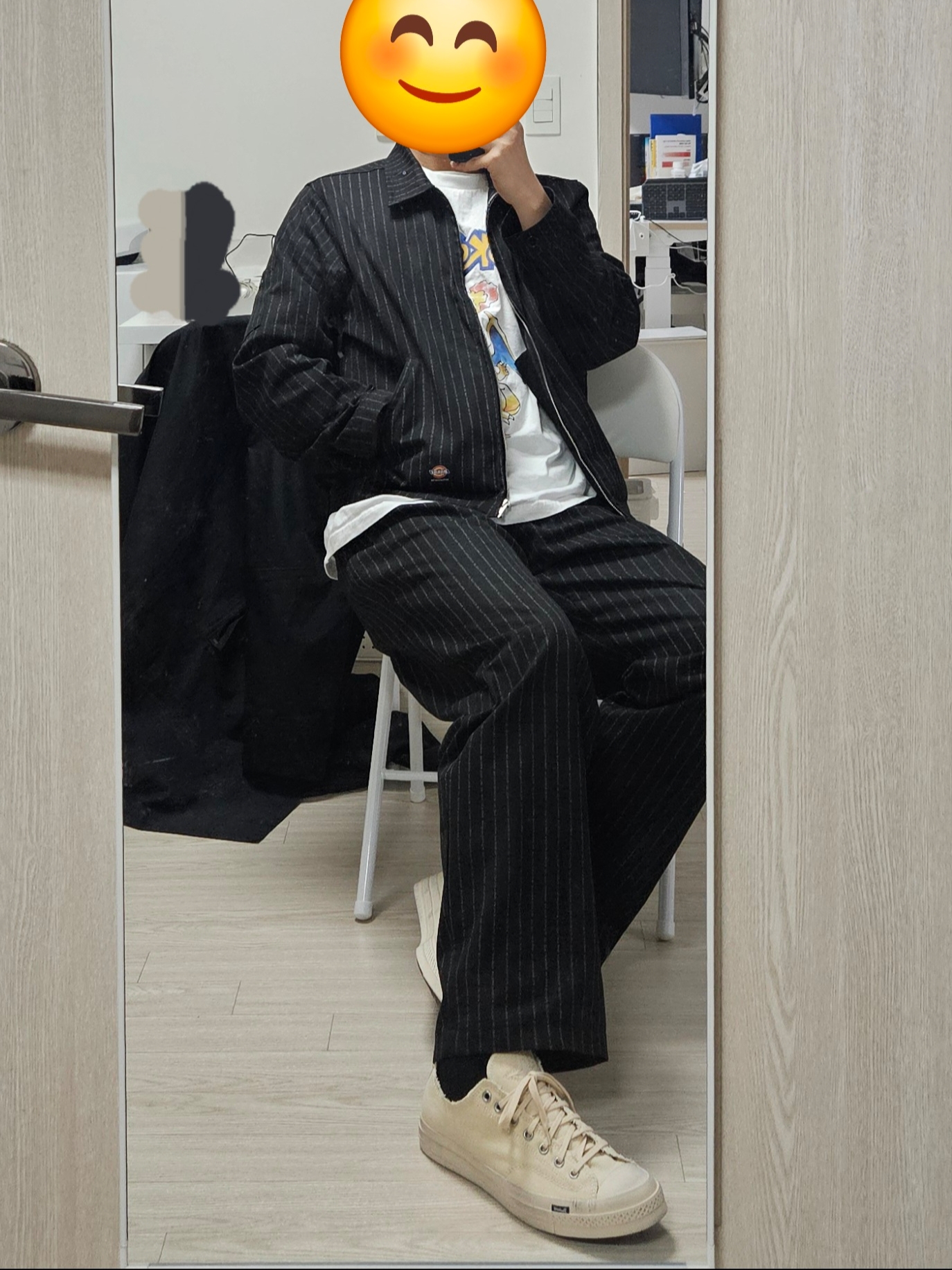 Converse x Madhappy Chuck 70 Ox Natural Ivory 착용 스타일