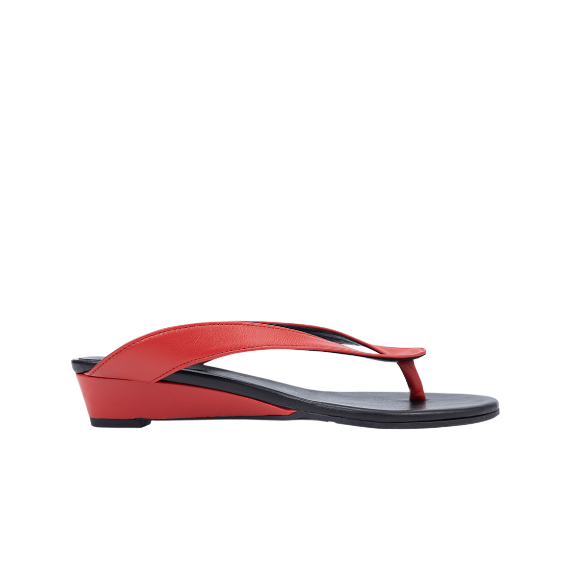 아포아 드렢 웨지샌들 레드(APOA Drape Wedge Sandal Red)