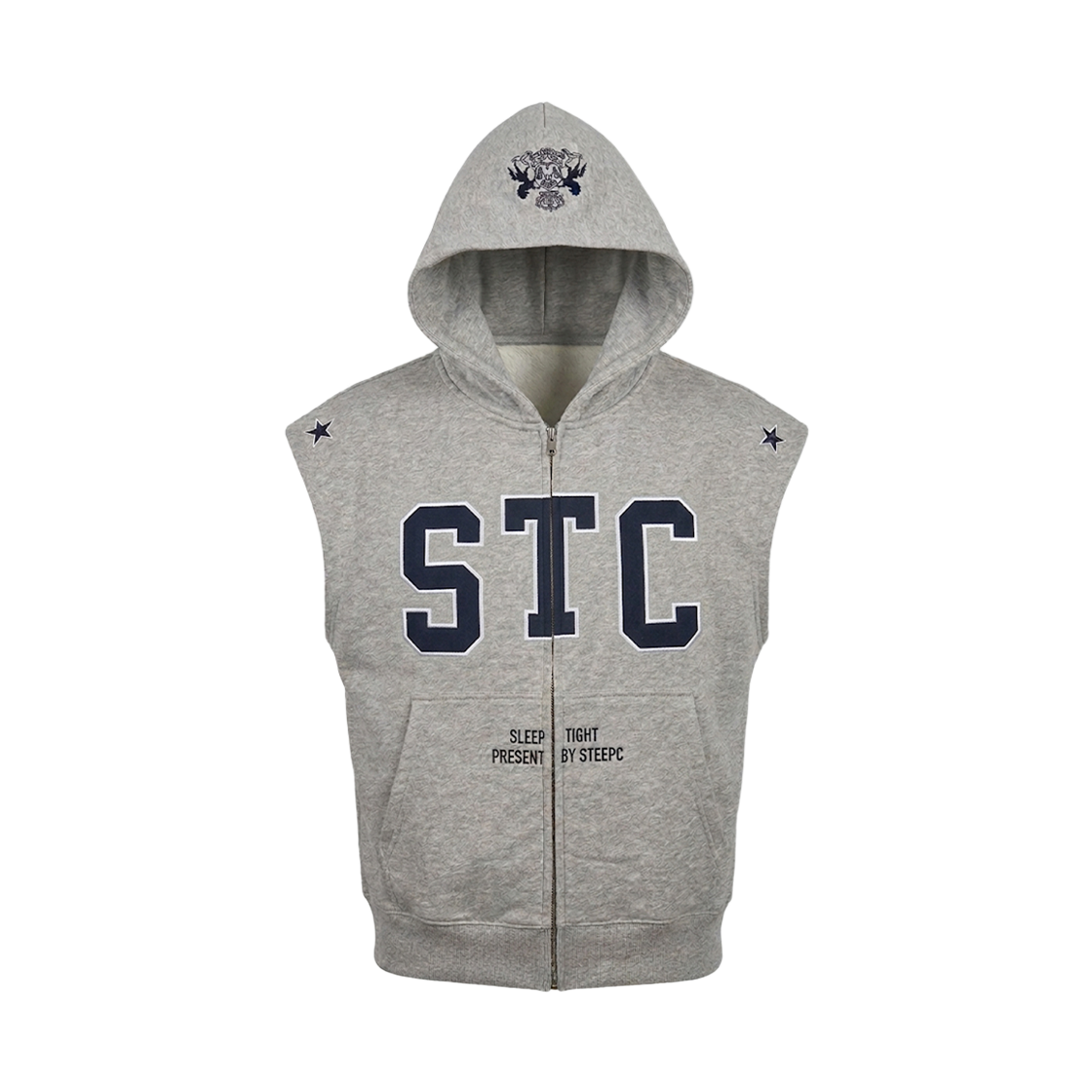 스팁 STC*코튼 후드 베스트(STEEPC STC*Cotton Hooded Vest) - 1