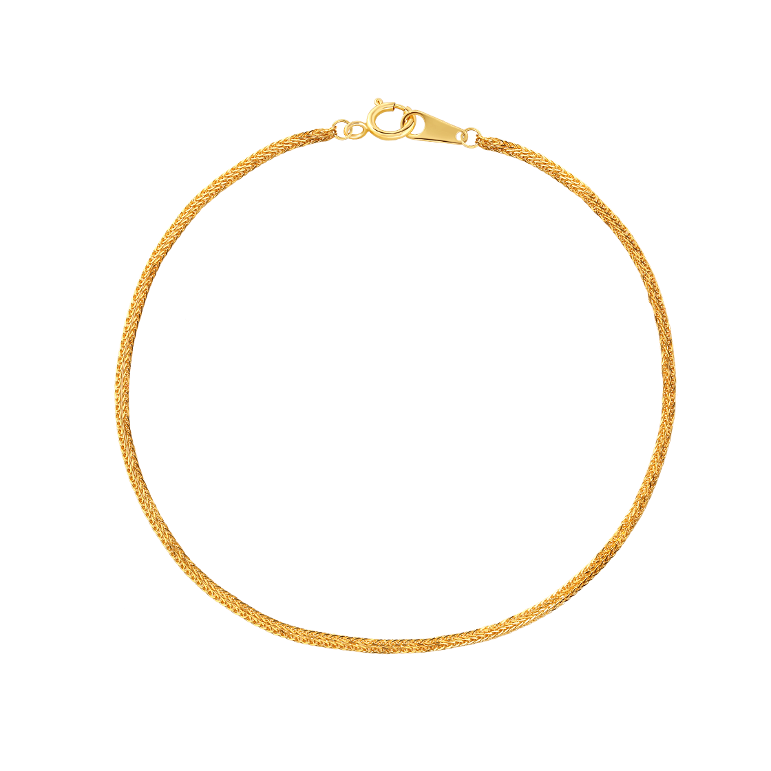 P0000NWD GOLDPANG 24K Gold Steady Link Two-Line Bracelet