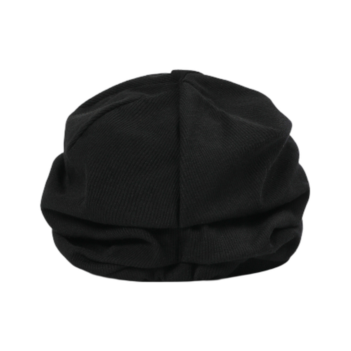 미세키서울 도쿄 셔링 터번 캡 블랙(Miseki Seoul Tokyo Shirring Turban Cap Black) - 3