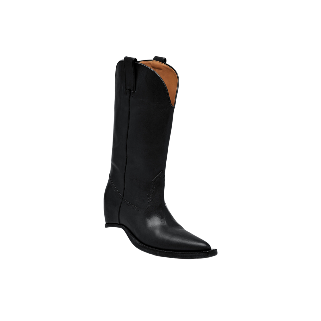 메종 마르지엘라 힐 리스 웨스턴 부츠 블랙(Maison Margiela Heel-Less Western Boots Black) - 2