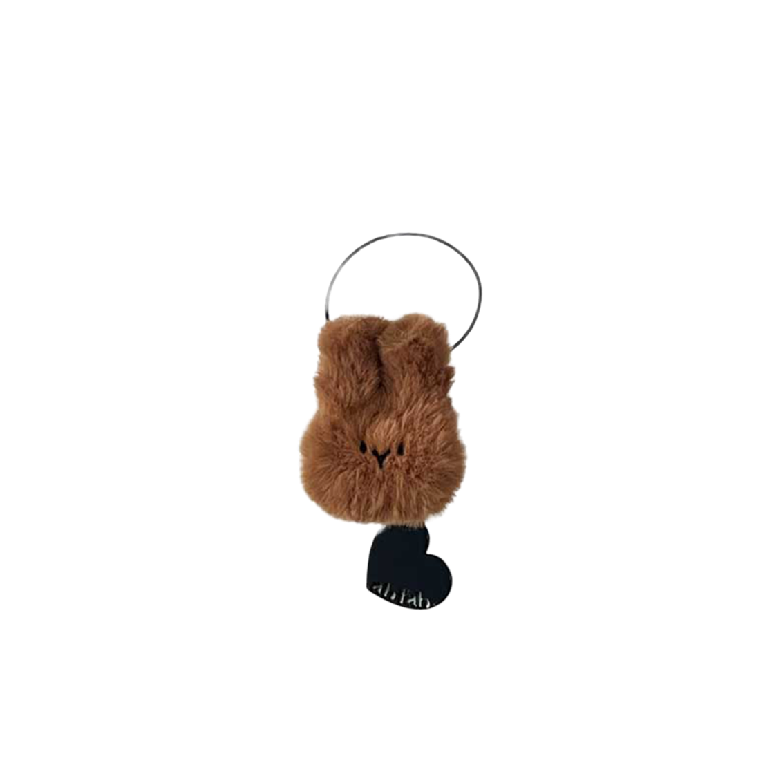 PL0212100004 ABFAB mini Bunny Key ring Choco
