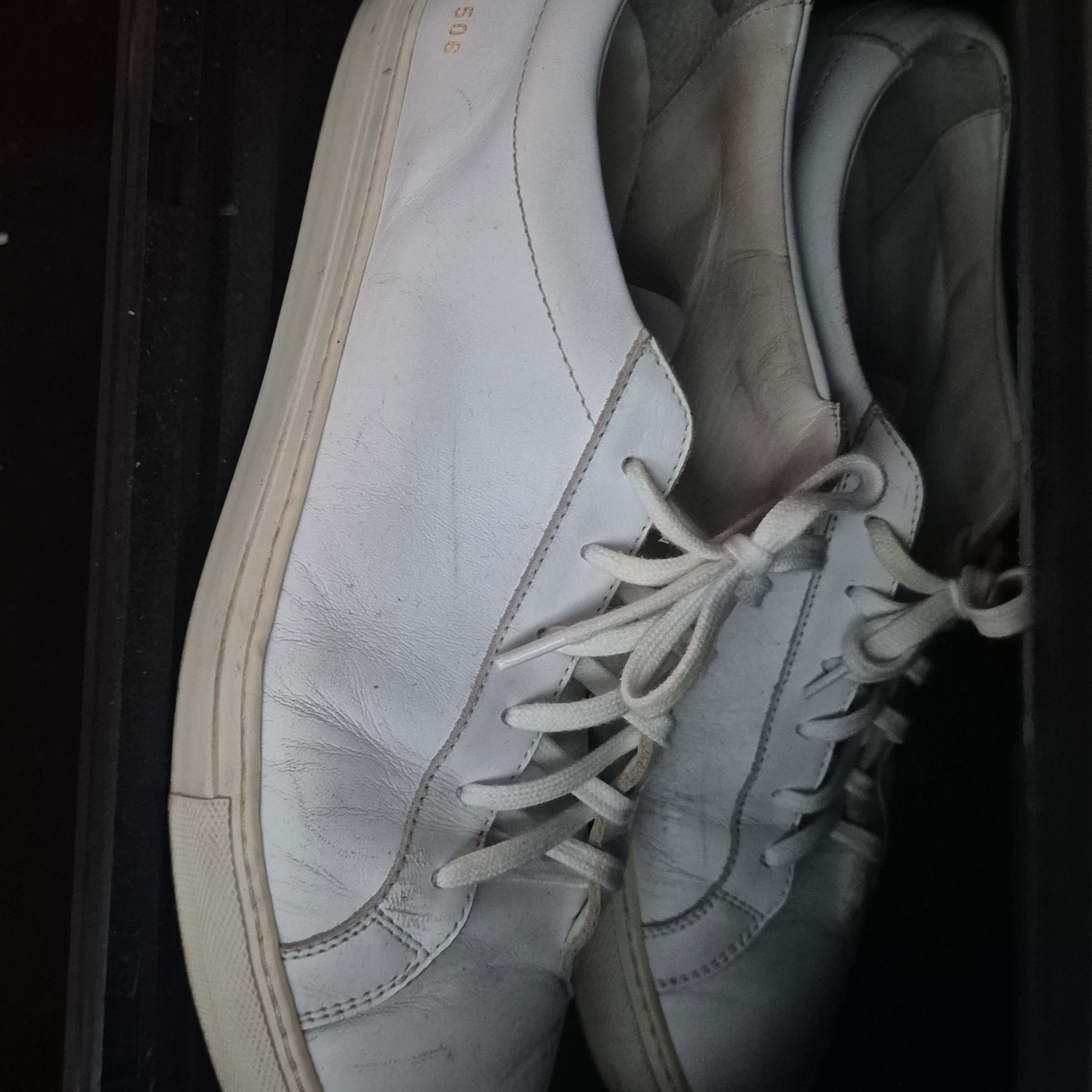 Common Projects Original Achilles Low White 착용 스타일