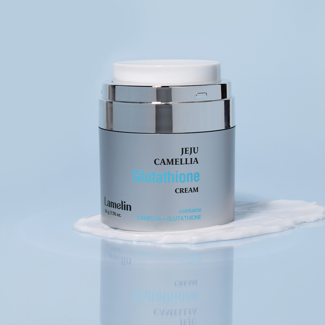 라멜린 제주 글루타치온 크림 50g(LAMELIN JEJU CAMELLIA GLUTATHIONE CREAM 50g) - 4