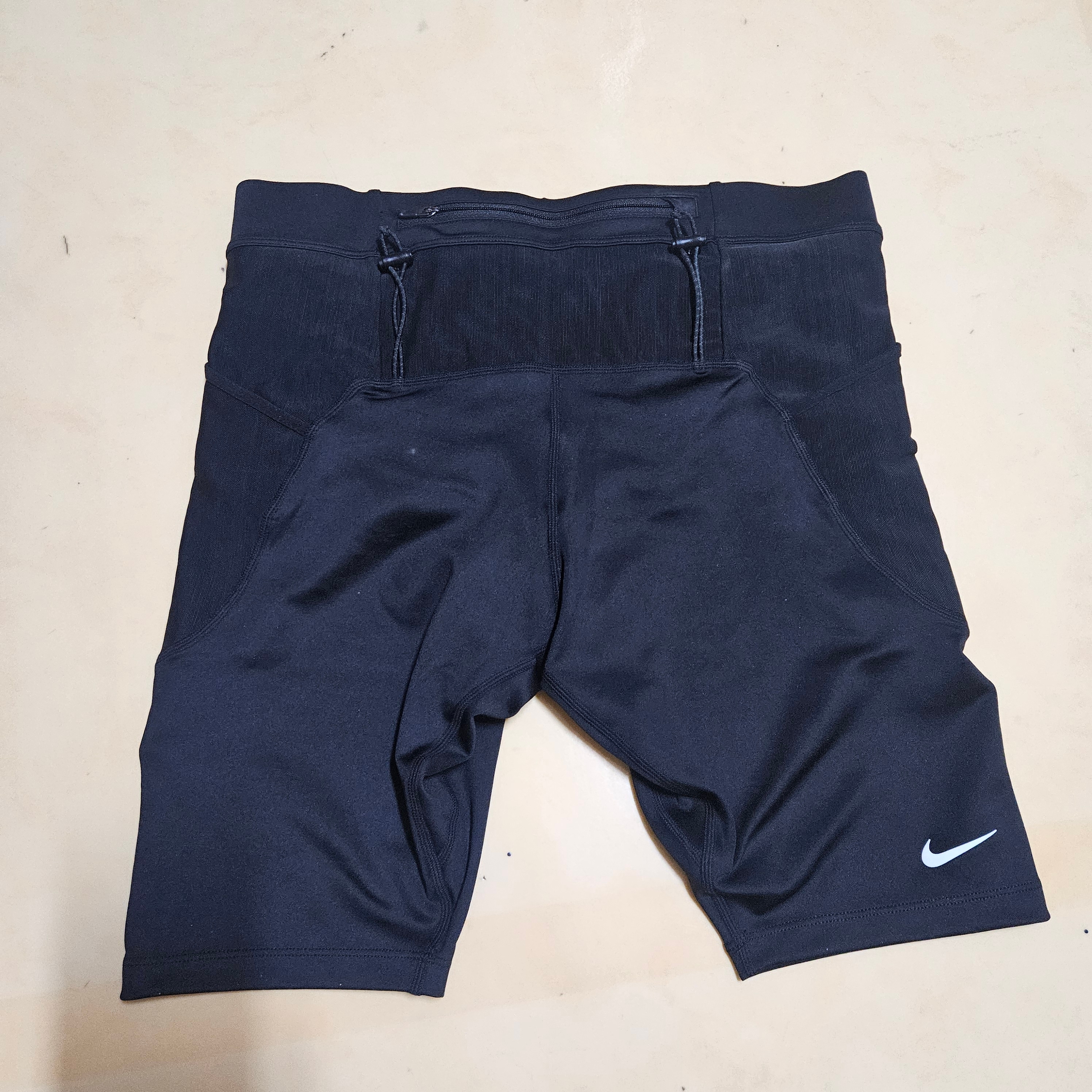Nike ACG Lava Loops Dri-Fit ADV Half Trail Running Tights Black Summit White - Asia 착용 스타일 - 2