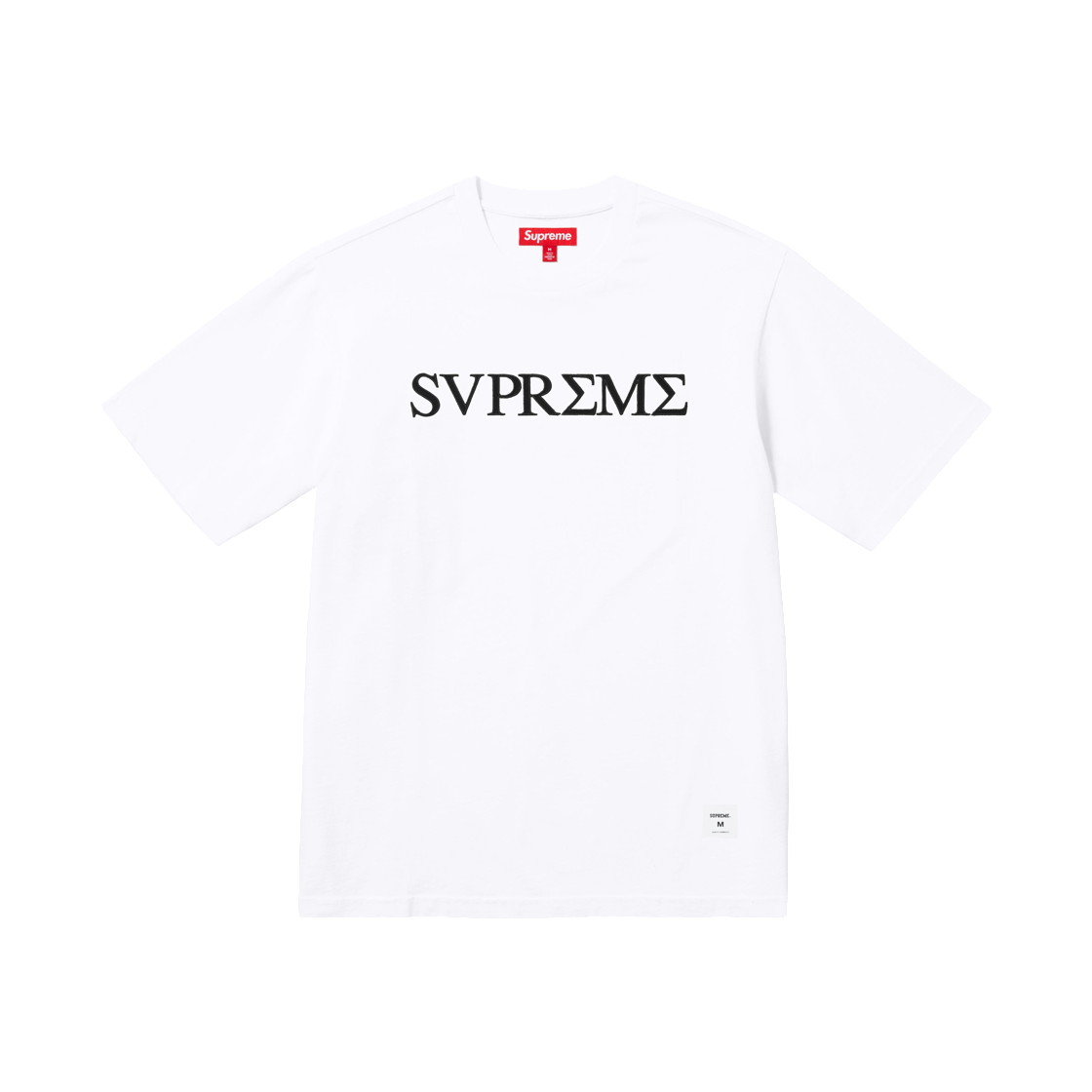 슈프림 그릭 숏슬리브 탑 화이트 - 26SS | Supreme | KREAM