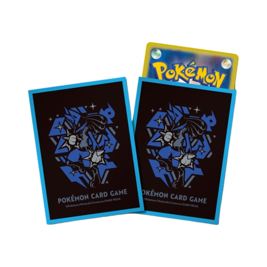 포켓몬 TCG 덱 실드 프리미엄 글로스 쿨 x 메탈 루카리오 블루(Pokemon TCG Deck Shield Premium Gloss Cool x Metal Lucario Blue)