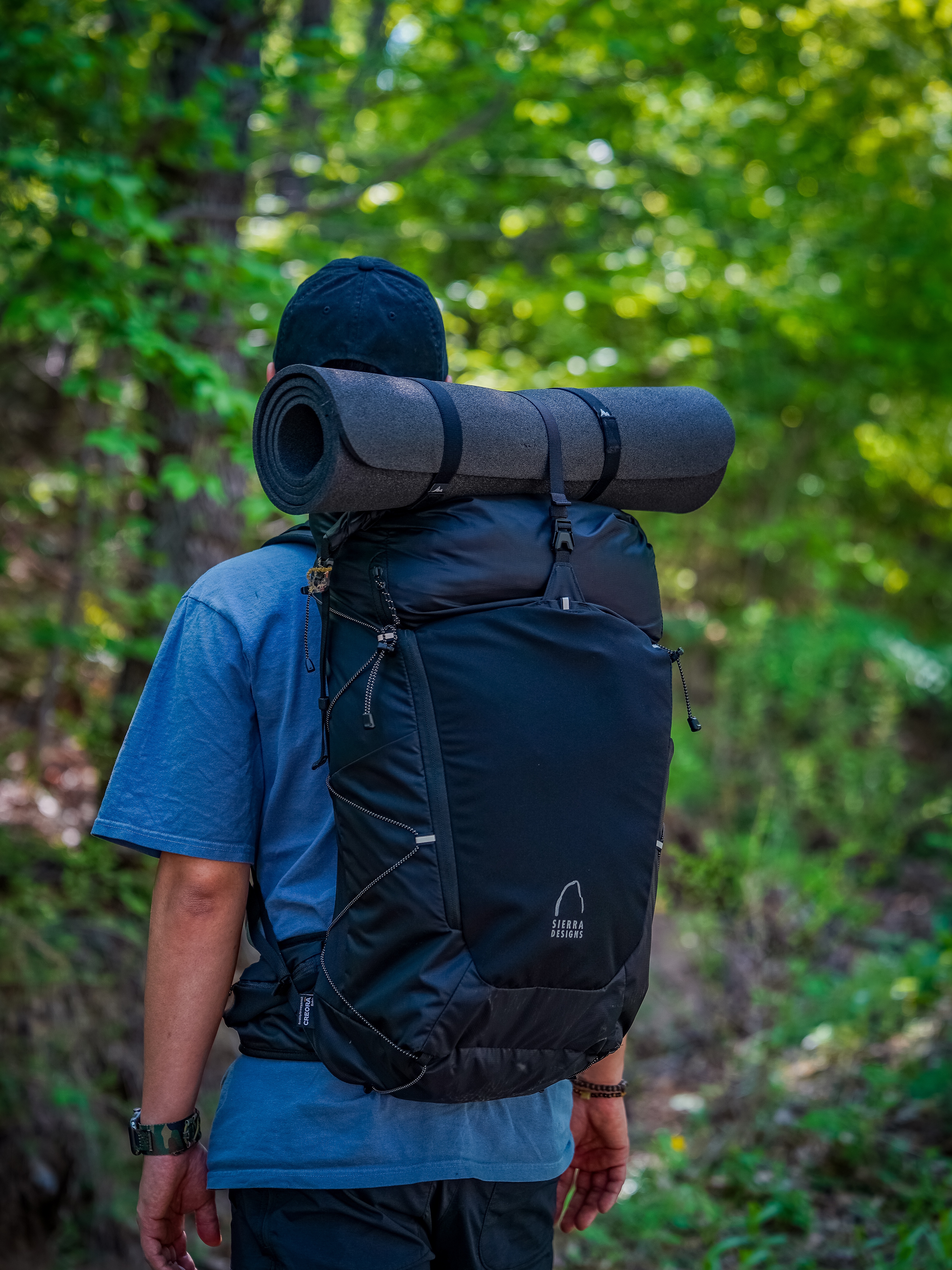 SIERRADESIGNS TENAYAPACK 45L Black 착용 스타일 - 5